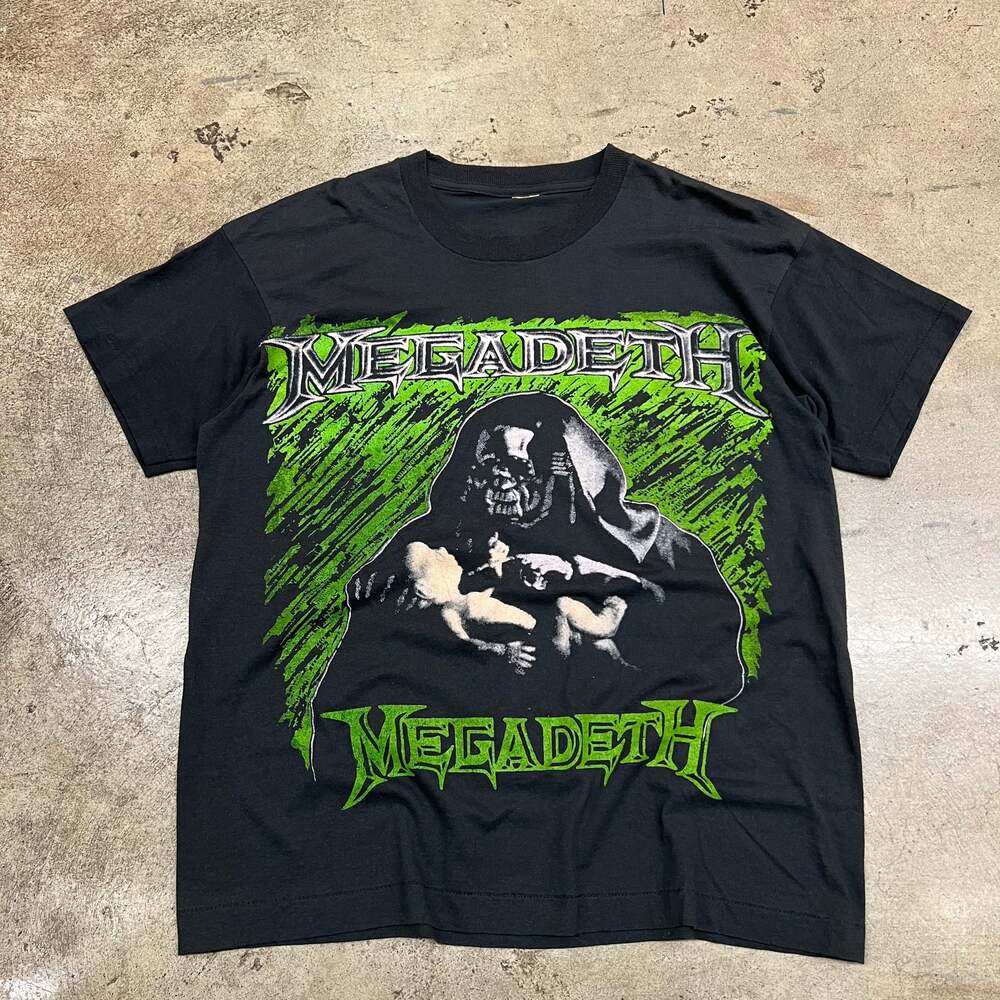 1995 Megadeth Youthanasia world Tour T Shirt Rare Graphic